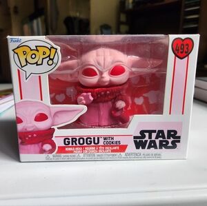 Funko Pop! Star Wars Grogu with Cookies - Valentine's Day